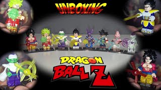 UNBOXING nuevas minifiguras tipo LEGO WM6177 de DRAGON BALL Z 💯👌 [upl. by Savage713]