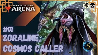 Its Showtime Zoraline Cosmos Caller ☀️💀 01  MTG Arena  Historic Brawl [upl. by Ylluz]