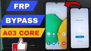 FRP BYPASS A03 CORE ANDROID 111213 2023 [upl. by Adnohral]