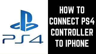 How to Connect PS4 Controller to iPhone [upl. by Yrreb828]