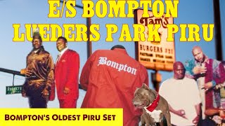 MEET COMPTON’s OLDEST PIRU SET LUEDERS PARK PIRU 🩸 [upl. by Hulton]