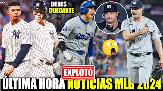 AARON JUDGE MANDA FUEGO A JUAN SOTO OHTANI EXPLOTA GERRIT COLE ROMPE SILENCIO SOBRE ERRORES MLB [upl. by Nortna]