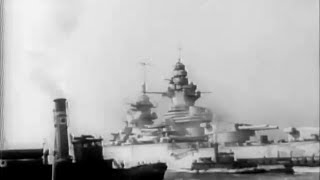 Most powerful French battleship quotRichelieuquot modernised in America  1943 [upl. by Aleibarg762]