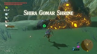 Zelda Breath of the Wild  Shira Gomar Shrine  Champion Revalis Song [upl. by Akehsyt]