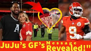 JuJu SmithSchusters Girlfriend Sends SixWord Message Before SaintsChiefs [upl. by Aikyn]