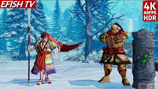 Senryo Kyoshiro vs WanFu Hardest AI  Samurai Shodown [upl. by Corel]