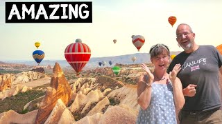 CAPPADOCIA TURKEY Ultimate Hot Air Balloon Ride Location S6E130 [upl. by Lomasi216]