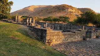 This is where the Miracle of the Swine happened Jesus at Gadarene  Kursi Sea of Galilee Israel [upl. by Enovahs76]