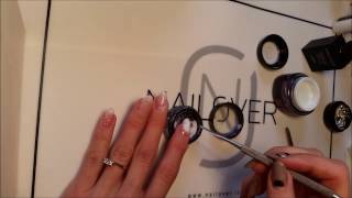 FROZEEN NAILS SUGGAR SWAROVSKI BABYBOOMER [upl. by Lleuqar]