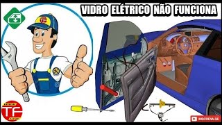 Vidro elétrico parou de funcionar Como resolver  INÍCIO DO VÍDEO 338 [upl. by Luapnoj]