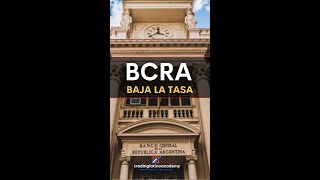 BCRA baja la tasa shorts finanzas [upl. by Ynnohj566]