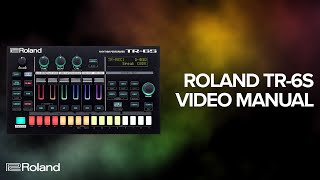 Roland TR6S Rhythm Performer Video Manual [upl. by Denney]