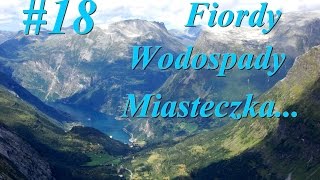 Fiordy wodospady norweskie miasteczka  18 Nowy w Norwegii [upl. by Ayotahc]