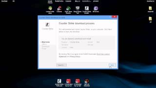 how to download counterstrike 16 steam warzone half life and hlds server [upl. by Naynek387]