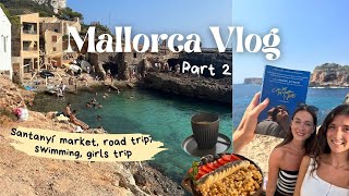 Exploring Mallorca Santanyí Market Cala SAlmunia amp Creative Café Time  Vlog Pt II [upl. by Gail]