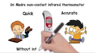 Thermometer  Introducing the Dr Madre TouchFree Accurate Forehead Thermometer [upl. by Nosreme]