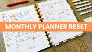 Resetting My Planner for the Month of August monthlyplannerreset [upl. by Pennebaker]