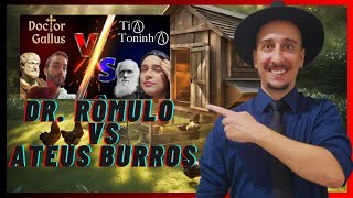 React DR RÔMULO INTELIGENTE PORQUE É CATÓLICO VS ATEUS BURROS [upl. by Angadreme]