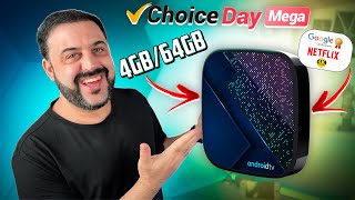 TV BOX com PREÇO TOP no CHOICE DAY MEGA do ALIEXPRESS [upl. by Bruning]