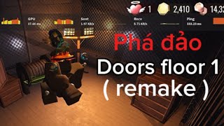 Phá đảo doors  remake   bug Figure final  Roblox  Doors [upl. by Irim]