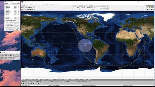 Demo of SatPC32 controlling a Yaesu G5500 rotor [upl. by Entirb137]