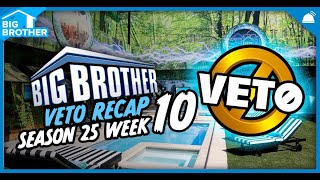 BB25 Ep 29 Veto Recap October 10  Big Brother 25 [upl. by Aloap]