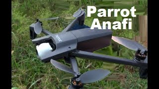 Parrot PF728000 Anafi Drone Foldable Quadcopter RC 4K HDR Camera Autonomous 1st Look [upl. by Yerffoeg]