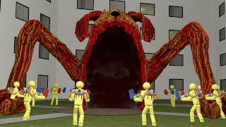 THE MUTANT ZOOCHOSIS DOGDAY EATER was surrounded but something went wrong Garrys Mod [upl. by Astera375]