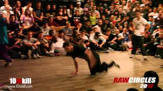 Alcolil amp Aduh Vs Xisco amp Shane  Quarterfinal  Raw Circles 2012 [upl. by Atsirak30]