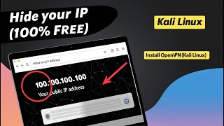 How to Install OPENVPN in Kali Linux and hide your IP address  Full Tutorial [upl. by Adama312]