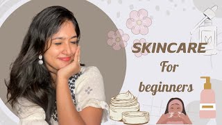 SKINCARE FOR BEGINNERS 💆🏼‍♀️ fyp trend skincare begginers routines [upl. by Nora]