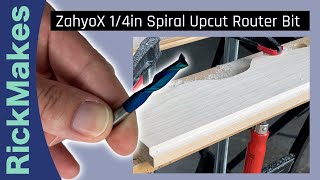 ZahyoX 14in Spiral Upcut Router Bit [upl. by Ojadnama440]