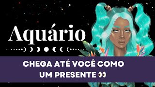 🔮AQUÁRIO✨CHEGA ATÉ VOCÊ COMO UM PRESENTE🔥EM UMA SEMANA VC RESOLVE TUDO E ENTRA NESSE BARCO🤭 [upl. by Benedix]