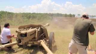 PAK 40 German 75mm anti tank gun [upl. by Navanod]