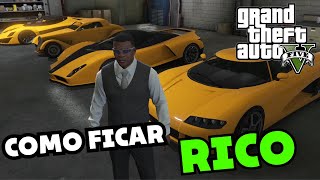 Como FICAR RICO no GTA 5  melhor método [upl. by Kcinnay]