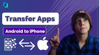 2 Ways To Transfer Apps from Android to iPhone 2021 [upl. by Lauraine]