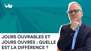 Congés payés  quelle est la différence entre quotjours ouvrablesquot et quotjours ouvrésquot  RH [upl. by Lauber]