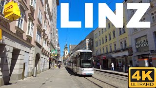 Linz Austria 🇦🇹 September Walking Tour 4K UHD [upl. by Skrap471]