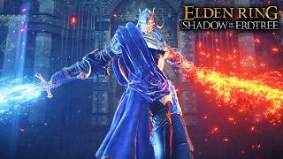 Elden Ring Shadow of the Erdtree  Rellana Twin Moon Knight Boss Fight 4K No Mimic [upl. by Polito928]