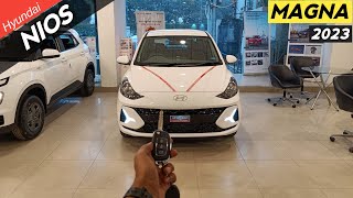 Hyundai Grand i10 Nios Magna 2023 ❣️ Second Base Model हो तो NIOS जैसा मात्र ₹673 लाख मे 😍 [upl. by Ayocat]