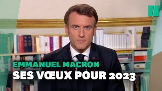 Pour ses vœux 2023 Macron fait un discours de politique générale [upl. by Isadora]