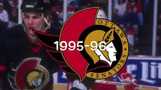 Ottawa Senators Goal Horn History [upl. by Hazaki]