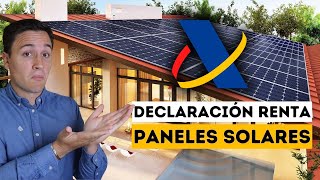 💸 Deducción de PLACAS SOLARES en DECLARACIÓN DE LA RENTA 2023 [upl. by Otrebla]