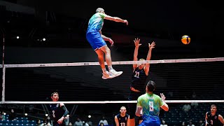 TOP 20 Unreal Volleyball Spikes That Shocked the World [upl. by Nicolette]