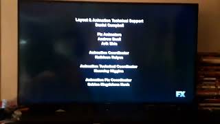 The Incredibles 2004 End Credits on FX 9624 [upl. by Louth]