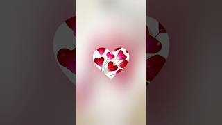 Heart shape ❤️ flower Balloons🎈roseflower flowerartideas easyartwork creativeart shorts [upl. by Eedyaj]