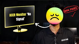 ACER Monitor No SignalNo Display 100 Guaranteed Fixes [upl. by Abehsat]