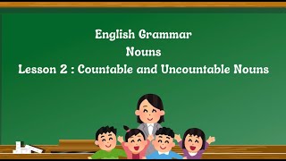 Lesson 2  Countable amp Uncountable nouns englishgrammar english nouns learnenglish grammar [upl. by Eteragram]