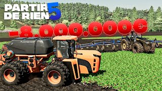 DÉPENSER 8 MILLIONS DEUROS   Partir De Rien Saison 5 101  Farming Simulator 22 [upl. by Kliment219]