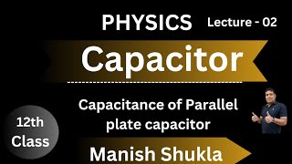 capacity of parallel plate capacitor  by Manish shukla [upl. by Bonaparte]